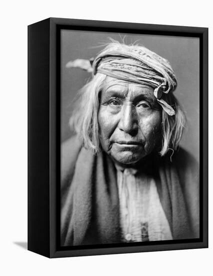 Apache Man, C1906-Edward S. Curtis-Framed Premier Image Canvas