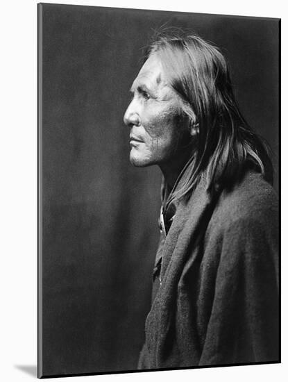 Apache Man, C1906-Edward S. Curtis-Mounted Photographic Print