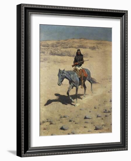 Apache Scout-Frederic Sackrider Remington-Framed Giclee Print