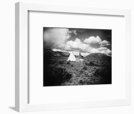 Apache Tepees, C1909-null-Framed Photographic Print