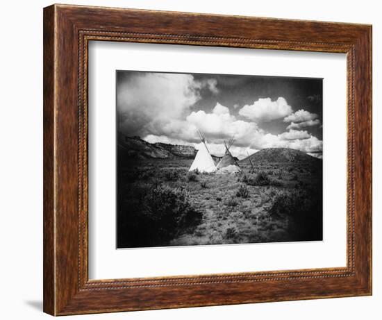 Apache Tepees, C1909-null-Framed Photographic Print
