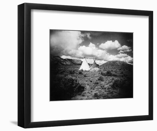 Apache Tepees, C1909-null-Framed Photographic Print