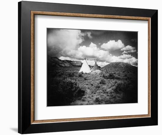 Apache Tepees, C1909-null-Framed Photographic Print