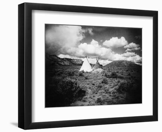 Apache Tepees, C1909-null-Framed Photographic Print