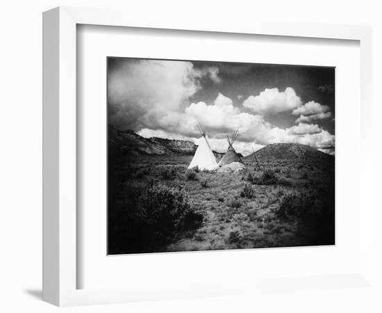 Apache Tepees, C1909-null-Framed Photographic Print