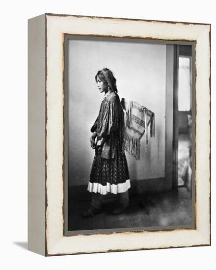 Apache Woman, C1902-Carl Werntz-Framed Premier Image Canvas