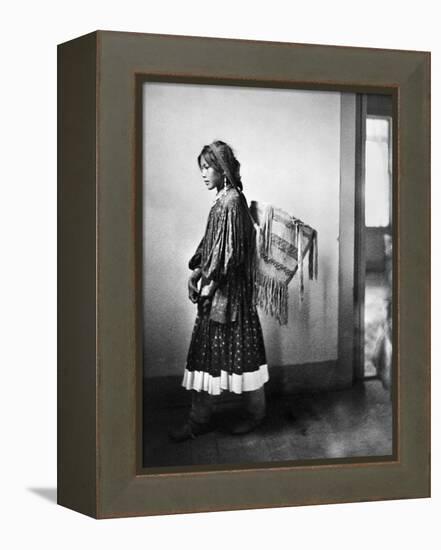 Apache Woman, C1902-Carl Werntz-Framed Premier Image Canvas