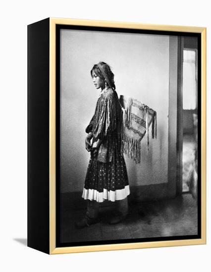 Apache Woman, C1902-Carl Werntz-Framed Premier Image Canvas