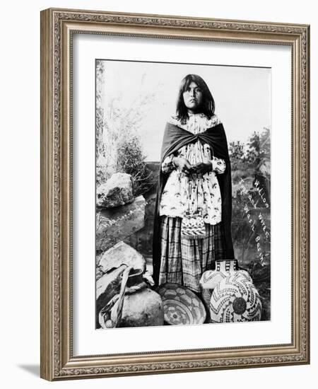 Apache Woman, C1908-null-Framed Photographic Print