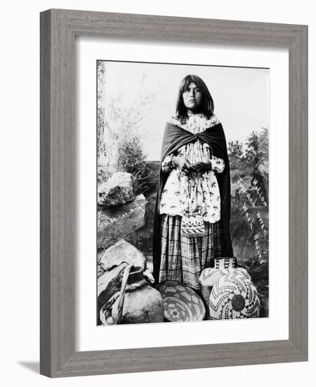 Apache Woman, C1908-null-Framed Photographic Print