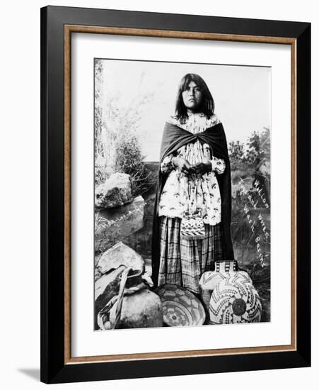 Apache Woman, C1908-null-Framed Photographic Print