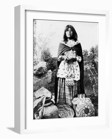 Apache Woman, C1908-null-Framed Photographic Print