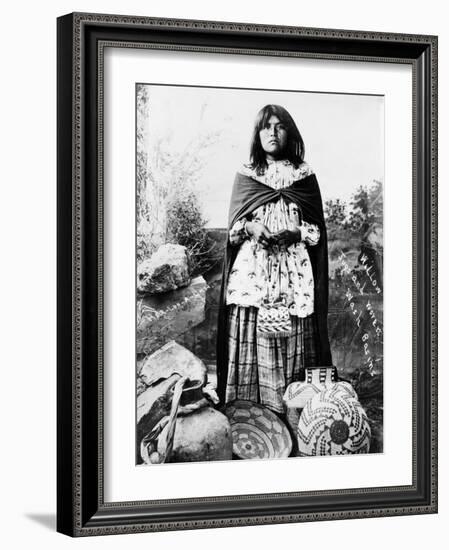 Apache Woman, C1908-null-Framed Photographic Print