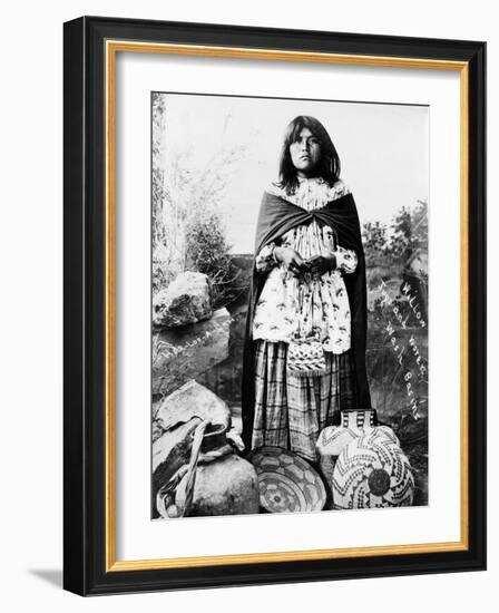 Apache Woman, C1908-null-Framed Photographic Print