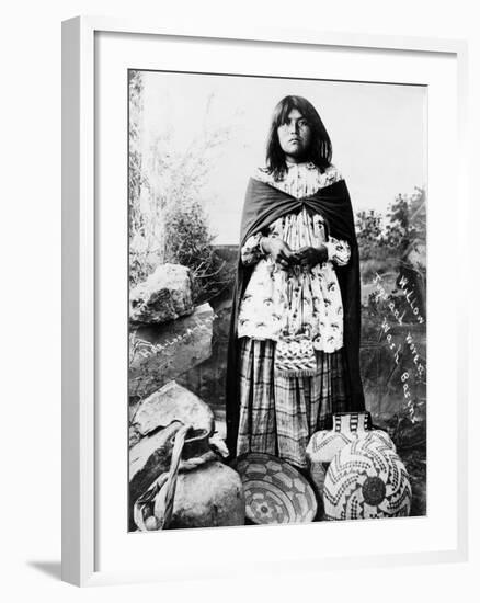 Apache Woman, C1908-null-Framed Photographic Print