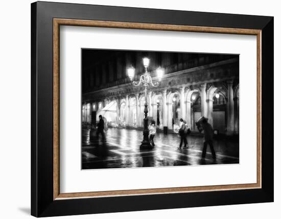 Apart From Storm and Rain ...-Roswitha Schleicher-Schwarz-Framed Photographic Print