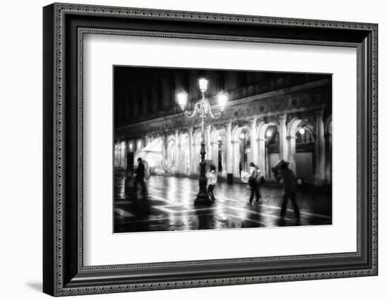 Apart From Storm and Rain ...-Roswitha Schleicher-Schwarz-Framed Photographic Print