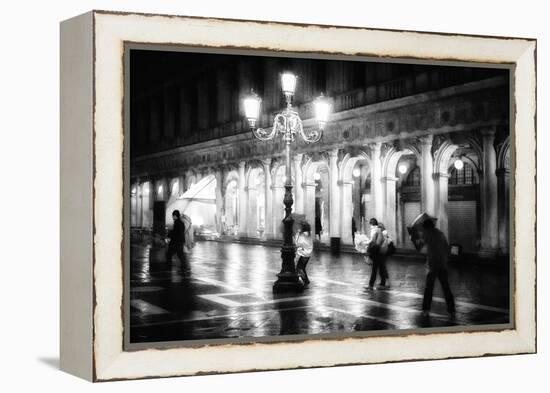 Apart From Storm and Rain ...-Roswitha Schleicher-Schwarz-Framed Premier Image Canvas