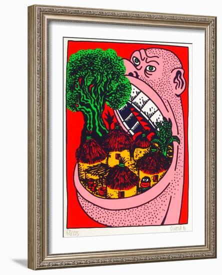 Apartheid-Herve Di Rosa-Framed Limited Edition