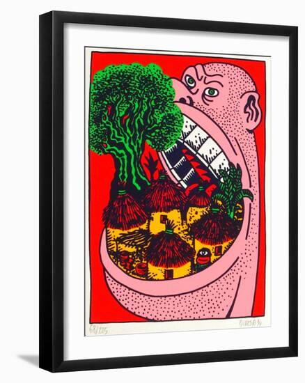 Apartheid-Herve Di Rosa-Framed Limited Edition