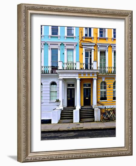 Apartment Number 29 and 31, Notting Hill in London-Anna Siena-Framed Photographic Print