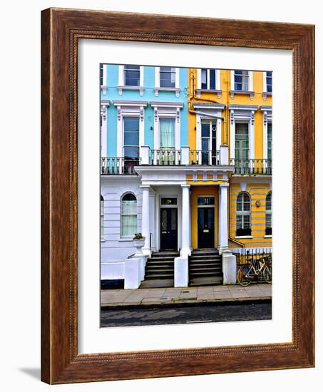 Apartment Number 29 and 31, Notting Hill in London-Anna Siena-Framed Photographic Print