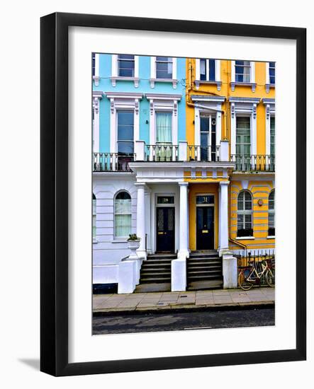 Apartment Number 29 and 31, Notting Hill in London-Anna Siena-Framed Photographic Print