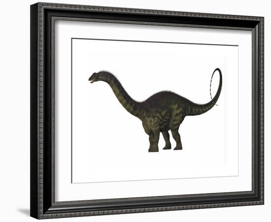 Apatosaurus Dinosaur-Stocktrek Images-Framed Art Print