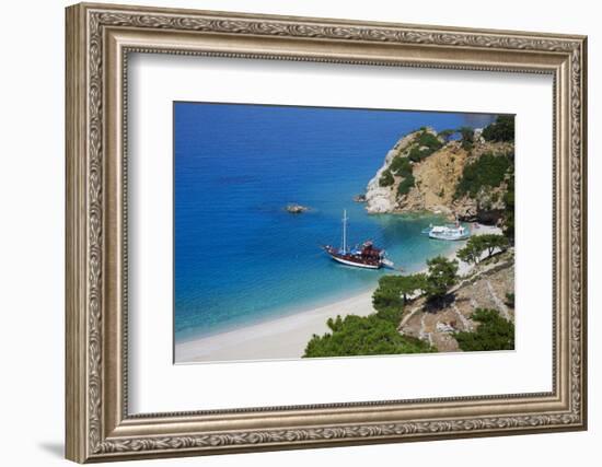 Apella Beach, Karpathos Island, Dodecanese, Greek Islands, Greece, Europe-Tuul-Framed Photographic Print