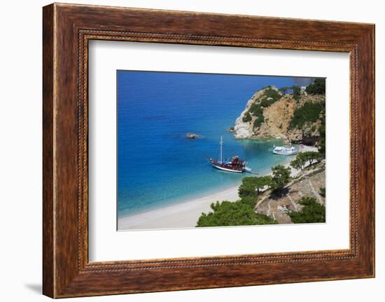 Apella Beach, Karpathos Island, Dodecanese, Greek Islands, Greece, Europe-Tuul-Framed Photographic Print