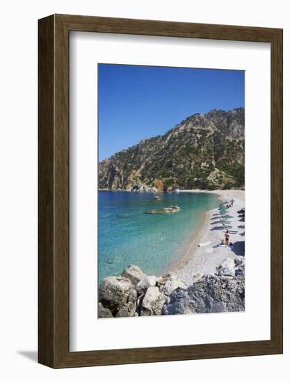 Apella Beach, Karpathos Island, Dodecanese, Greek Islands, Greece, Europe-Tuul-Framed Photographic Print