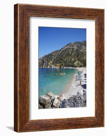 Apella Beach, Karpathos Island, Dodecanese, Greek Islands, Greece, Europe-Tuul-Framed Photographic Print