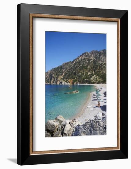 Apella Beach, Karpathos Island, Dodecanese, Greek Islands, Greece, Europe-Tuul-Framed Photographic Print