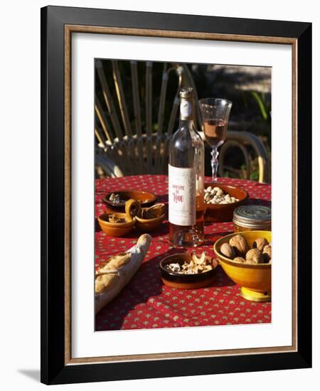 Aperitif and Appetizers, Domaine Du Lou Coteau Varois En Provence, Clos Des Iles-Per Karlsson-Framed Photographic Print