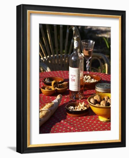 Aperitif and Appetizers, Domaine Du Lou Coteau Varois En Provence, Clos Des Iles-Per Karlsson-Framed Photographic Print