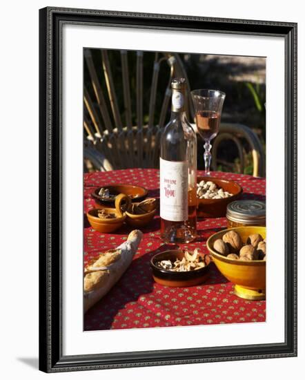 Aperitif and Appetizers, Domaine Du Lou Coteau Varois En Provence, Clos Des Iles-Per Karlsson-Framed Photographic Print