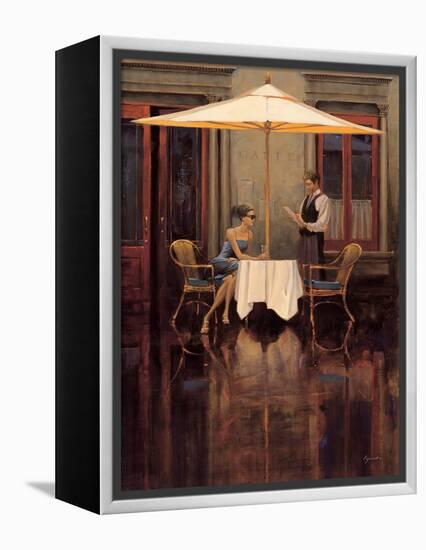 Aperitif Vignette-Brent Lynch-Framed Stretched Canvas