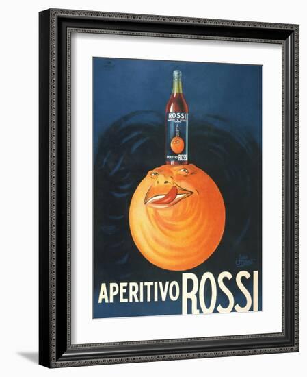 Aperitivo Rossi-Jean Droit-Framed Art Print