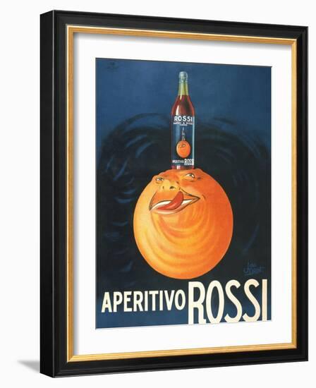 Aperitivo Rossi-Jean Droit-Framed Art Print