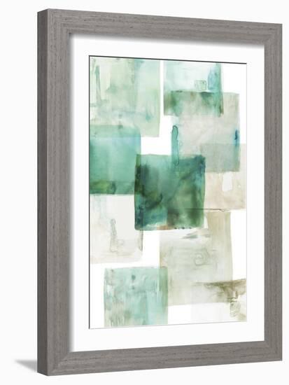 Aperture I Green Version-PI Studio-Framed Art Print