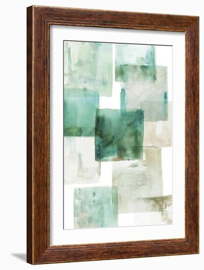 Aperture I Green Version-PI Studio-Framed Art Print