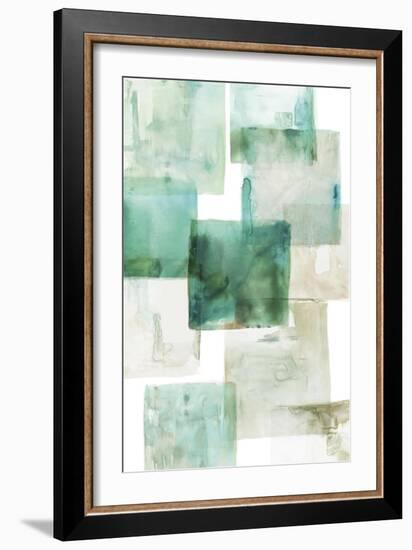 Aperture I Green Version-PI Studio-Framed Art Print