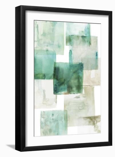 Aperture I Green Version-PI Studio-Framed Art Print