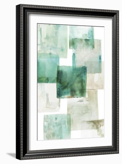 Aperture I Green Version-PI Studio-Framed Art Print