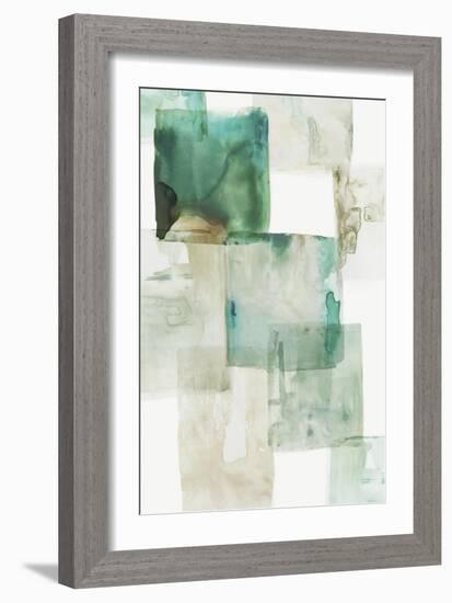 Aperture II Green Version-PI Studio-Framed Art Print