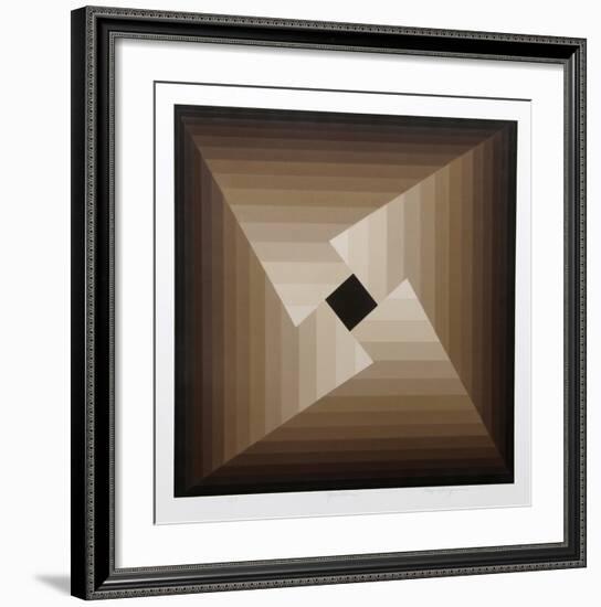 Aperture-Roy Ahlgren-Framed Serigraph