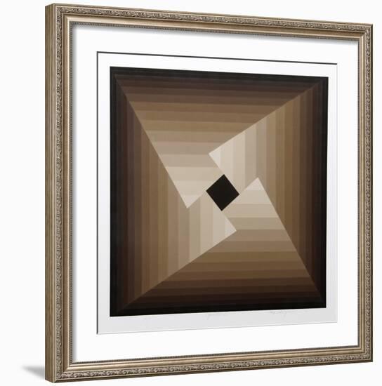 Aperture-Roy Ahlgren-Framed Serigraph