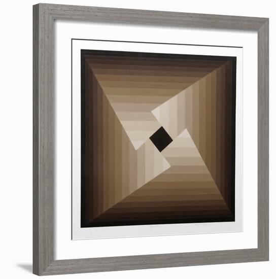 Aperture-Roy Ahlgren-Framed Serigraph