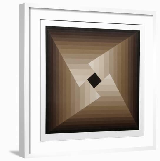 Aperture-Roy Ahlgren-Framed Serigraph