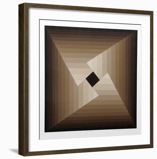 Aperture-Roy Ahlgren-Framed Serigraph